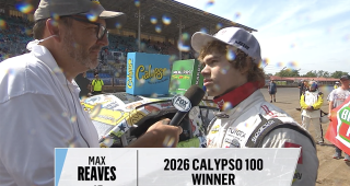Promo Image for Hear from Max Reaves following his victory in Sunday's Calypso 100